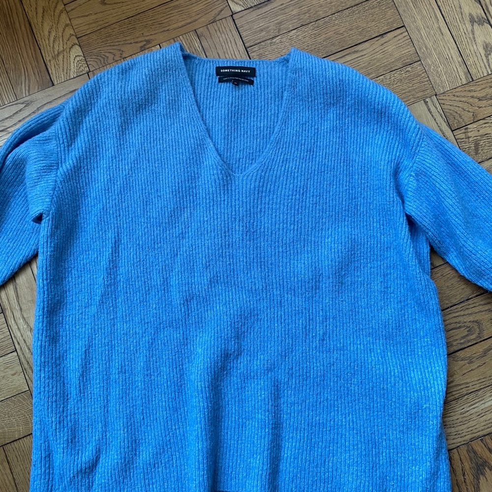 Something navy sweater xs